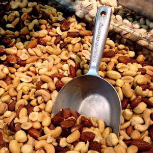 nuts, dried fruits, almonds