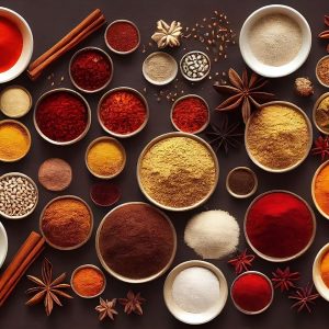 indian spices, spices, 4k wallpaper